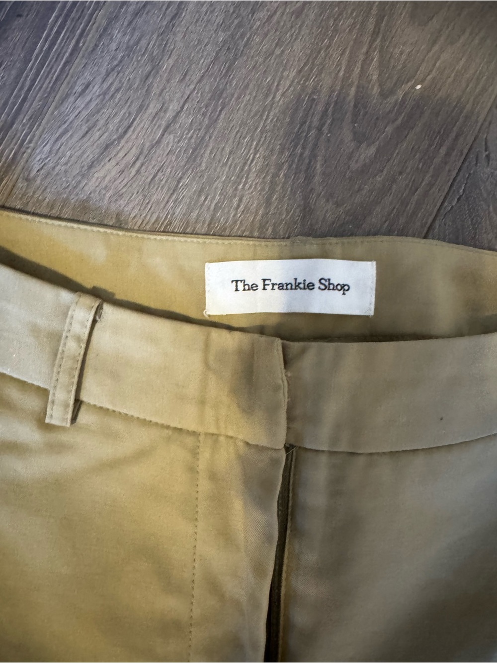 100% Processed Cotton The Frankie Shop Gia High-Rise Cargo Pants - Picture 5 of 6